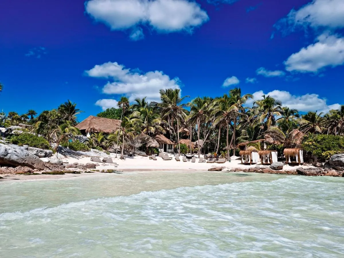 Hotel Diamante K - Inside Tulum National Park