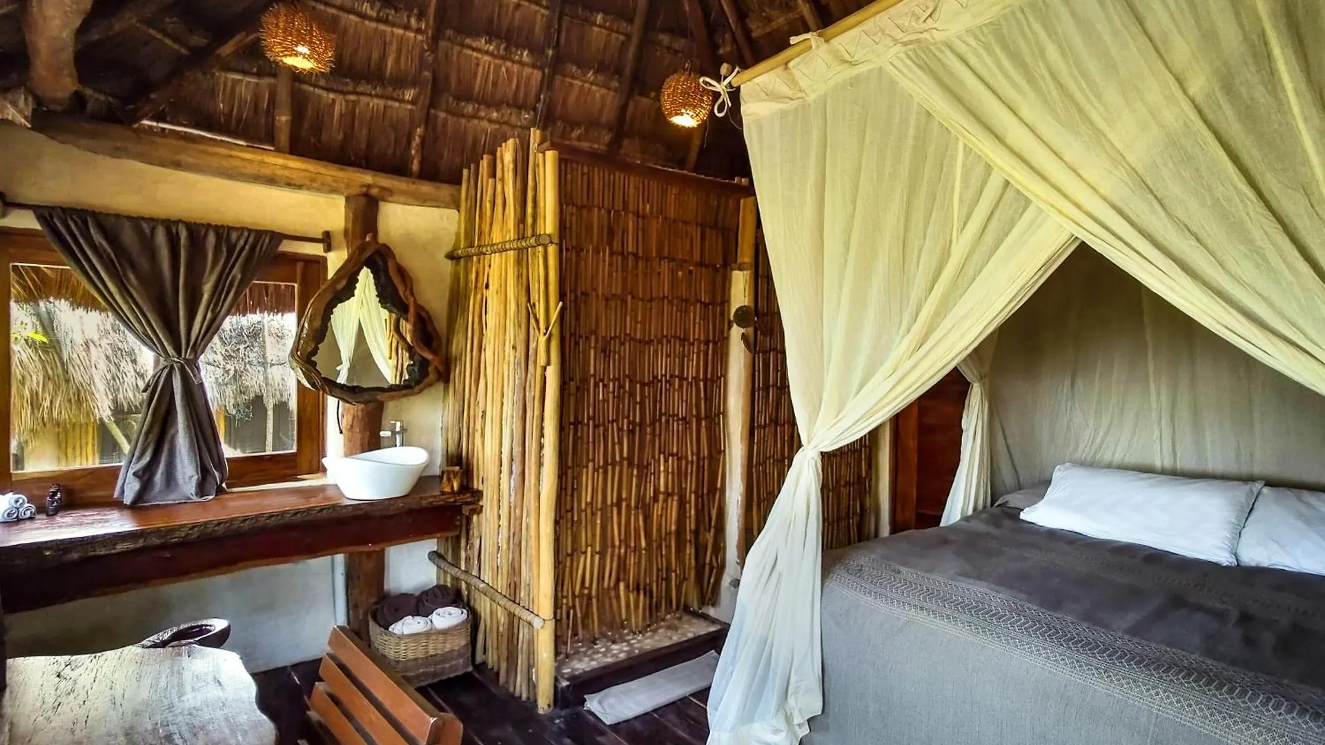 Hotel Diamante K - Inside Tulum National Park